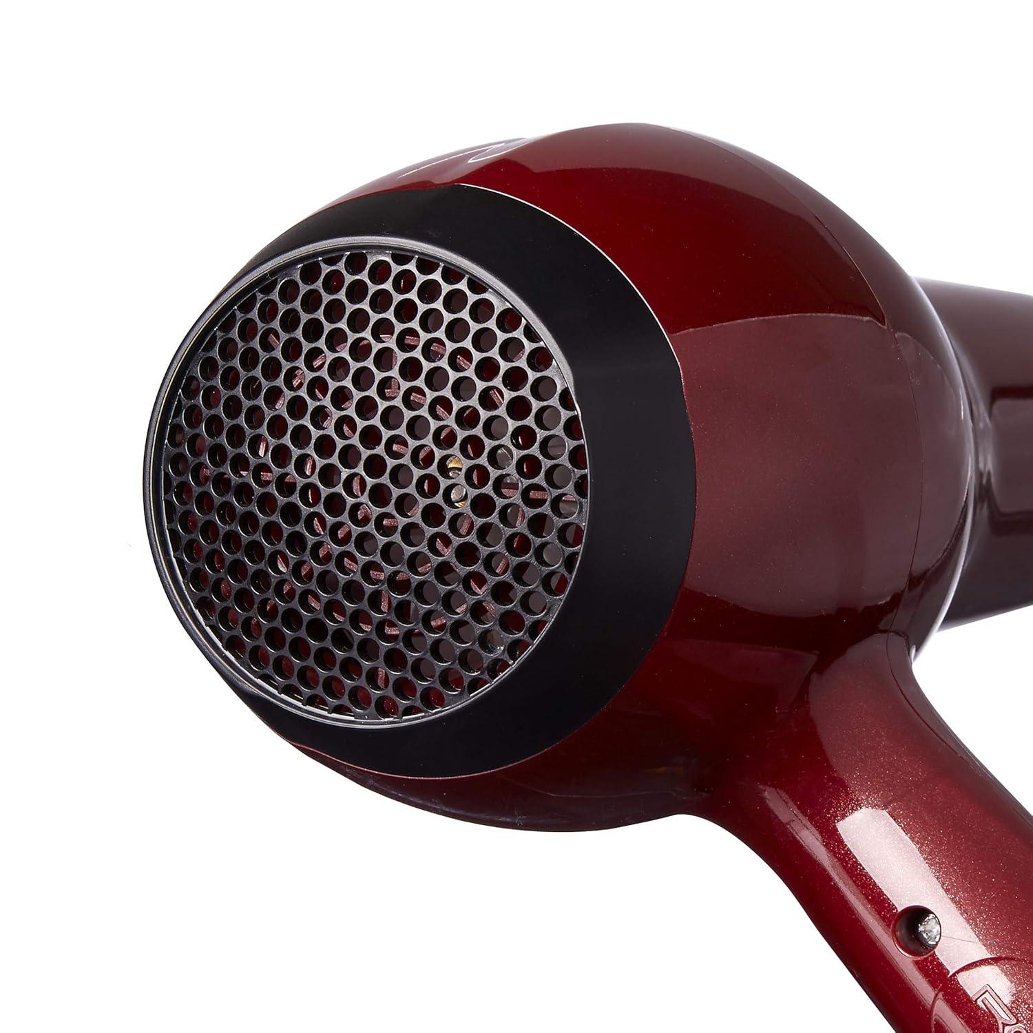 imageRED PRO 3200 Turbo Pro Detangler AC Hair Dryer 3 Heat2 Speed Settings Cool Shot Button Powerful Airflow 3 Additional Styling Attachments with Detangling Pik