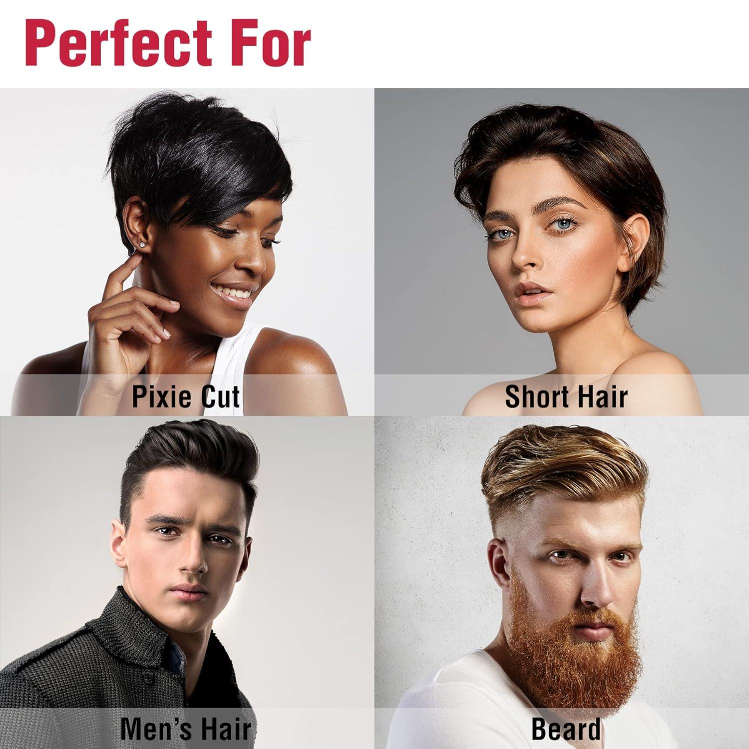 imageRED by KISS Titanium Styler Pencil Flat Iron 310quot UltraPrecise Edge ampamp Pixie Cut Styling 450F Max Heat FrizzFree Instant Temperature Control Professional ampamp Home Use