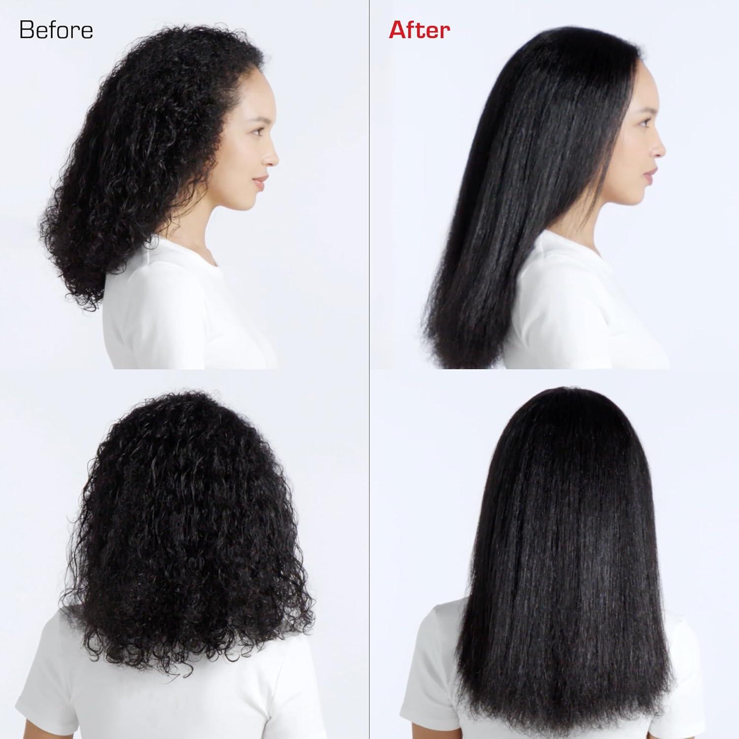 imageRED by Kiss HandleLess 2200W Ceramic Tourmaline Hair Dryer 3 Heat Settings Pro Blow Dryer with Comb Attachment Ionic for FrizzFree Shine Detangler ampamp Straightening for 4CBlack