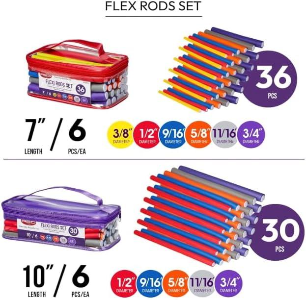 imageRed by Kiss 3000 Ceramic Tourmaline Professional Hood Dryer 4 Heat Settings Blow Dryer for Home ampamp Salon Height Adjustable Convenient Big Hood Size Extra Coverage 1875 WattageHooded Dryer Multi Pack Flexi Rod