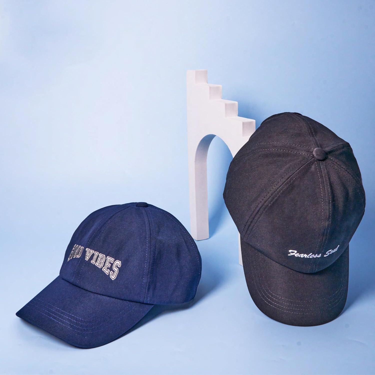 imageRed by Kiss SatinLined Baseball Cap Comfortable Fit Adjustable Hat Hair Protection Unique DesignsFearless Soul