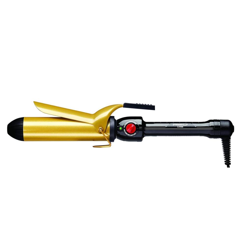 imageRED by KISS Ceramic Tourmaline Professional Curling Iron 1quot Triple BarrelCI07N  1 12 Inch inch