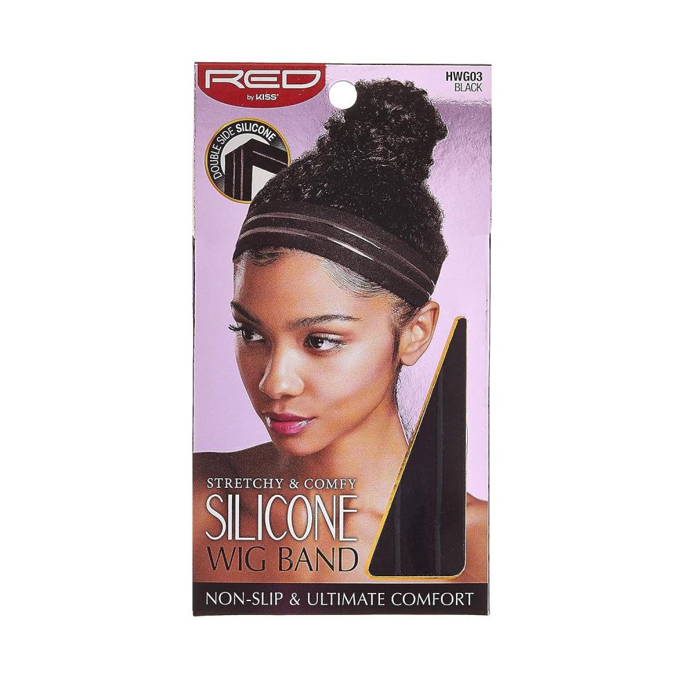 imageRed by Kiss Wig Band Nonslip ampamp Ultimate Comfort Silicone
