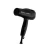 1875 Ceramic Hair Dryer, Powerful Fast Drying, Multi-Setting with Comb Attachment, Additional Detangler Included, Slide Bar Switch, Compact for Home & Travel (Black)(Black)