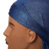 RED by KISS Powerwave Dry-Fit Durag Moisture Wicking and Maximum Cooling One Size Fits All (Royal Blue)