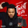 RED by Kiss BowWow Twist King Premium Luxury Twist Styler Comb Brush, Durable Washable Alternative for Sponge for Barbers and Daily Use, Ideal for Afro, Curly, Coiled, 4C Hair(Curved & Dense)