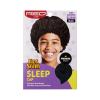 Red by Kiss 3 PCS Kids Satin Sleep Cap, Shower Cap, Kids Bonnet, Durable and Wrinkle Free (Black)