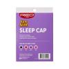 Red by Kiss 3 PCS Kids Satin Sleep Cap, Shower Cap, Kids Bonnet, Durable and Wrinkle Free (Black)