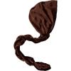 Red by Kiss Bow Wow Premium Satin Mens Turban – Anti Breakage Moisture Retention, Stylish Soft Light Comfort Headwear(Velvet  Brown)
