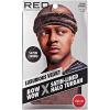 Red by Kiss Bow Wow Premium Satin Mens Turban – Anti Breakage Moisture Retention, Stylish Soft Light Comfort Headwear(Velvet  Brown)