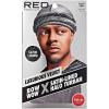 Red by Kiss Bow Wow Premium Satin Mens Turban – Anti Breakage Moisture Retention, Stylish Soft Light Comfort Headwear(Velvet  Gray)