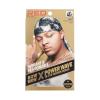 Red by Kiss Bow Wow X Power Wave Tie Dye Silky Durag for Men Waves Silky Doo Rag (Black)(Black)