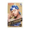 Red by Kiss Bow Wow X Power Wave Tie Dye Silky Durag for Men Waves Silky Doo Rag (Black)(Blue)