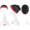 Red by Kiss Fashion Wave Cap, Ultra-Stretch Fit, Durable Elastic Band, All Day Hair Compression, Perfect Layering with Durag(Jumbo/Red King)