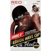 Red by Kiss Fashion Wave Cap, Ultra-Stretch Fit, Durable Elastic Band, All Day Hair Compression, Perfect Layering with Durag(Jumbo/on Fleek)