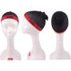 Red by Kiss Fashion Wave Cap, Ultra-Stretch Fit, Durable Elastic Band, All Day Hair Compression, Perfect Layering with Durag(Regular/Red King)