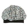 Red by Kiss Kids Satin Bonnet Sleep Cap Reversible Hair Bonnet for Boys and Girls Sleeping Night Silk Sleep Cap (Heart) Multi Color(Leopard)