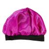 Red by Kiss Kids Satin Bonnet Sleep Cap Reversible Hair Bonnet for Boys and Girls Sleeping Night Silk Sleep Cap (Heart) Multi Color(Polka Dot)
