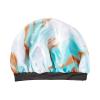 Red by Kiss Kids Satin Bonnet with Wide Band, Sleep Cap for Kids, Bonnet for Boys and girls (Orange/Blue)(Orange/Blue)