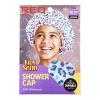 Red by Kiss Kids Shower Cap Reusable Waterproof Washable Hair Caps for Kids Shower Caps for Boys and Girls (Leopard)(Leopard)