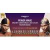 Red by Kiss POWER WAVE DUO COLOR FASHION SATIN Durag (Purple Orange)(Purple Orange)
