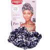 Red by Kiss Pre-Tied Top Turban Top Knot Turban Ultra Stretchy Headwrap Pre-Tied Bonnet Beanie Cap(Purple Leopard)