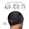 Red by Kiss Premium Bow Wow X Power Wave Durag, 360 Wave Compression Cap for Men & Women, Adjustable Hook-and-Loop Strap, Stylish & Durable, Ideal for Locs, Braids, Finger Waves (Spandex – Black)(Spandex – Black)