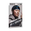 Red by Kiss Premium Bow Wow X Power Wave Durag, 360 Wave Compression Cap for Men & Women, Adjustable Hook-and-Loop Strap, Stylish & Durable, Ideal for Locs, Braids, Finger Waves (Spandex – Black)(Spandex)