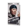 Red by Kiss Premium Bow Wow X Power Wave Durag, 360 Wave Compression Cap for Men & Women, Adjustable Hook-and-Loop Strap, Stylish & Durable, Ideal for Locs, Braids, Finger Waves (Spandex – Black)(Spandex)