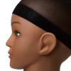 Red by Kiss Stocking Super Wide Band Wig Caps – 2PCS Black