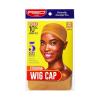Red by Kiss Stocking Wig Cap 5 PCS (Black)(Dark Beige)