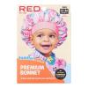 Red by Kiss Toddler Satin Bonnet Sleep Cap for Toddlers, Soft, Stretchy, and Safe, Protects Fragile Hair from Frizz & Breakage, Friction Bald Spots (Pink Unicorn, 18M-4T)(Pink Unicorn)