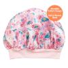 Red by Kiss Toddler Satin Bonnet Sleep Cap for Toddlers, Soft, Stretchy, and Safe, Protects Fragile Hair from Frizz & Breakage, Friction Bald Spots (Pink Unicorn, 18M-4T)(Pink Unicorn)