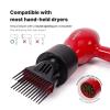 Red by Kiss Universal Detangling Blow Dryer Hair Styling Pik – Double Layer Pik Attachment for Smooth, Frizz-Free Hair – Compatible with All Hair Dryers, Wigs, Weaves & Natural Hair