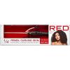 RED 1/4 Inch Thin Curling Iron, Pencil Curling Iron, Extra Small Ceramic Coating Barrel, Skinny Curling Iron Wand for Long & Short Hair