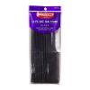 RED by KISS Professional Rat Tail Comb 12 PCS Black