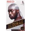 RED by Kiss Silky Satin Durag Premium Smooth Silky Durag for Men & Women 360 Waves Headwraps (Grey)