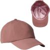 Red by Kiss Baseball Cap Satin Lined Interior, One Size Fits All, Adjustable Cap (Indian Pink)