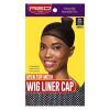 Red by Kiss Mesh Wig Liner Cap, Open Top-1PC Black