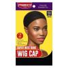 Red by Kiss Stocking Super Wide Band Wig Caps – 2PCS Black