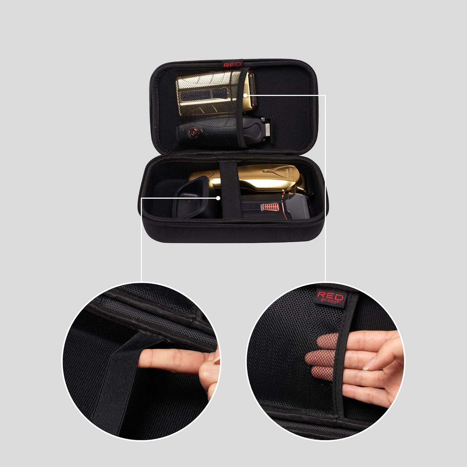 imageRED Pro Professional Cordless Hair Clipper for Men and Grooming Pouch