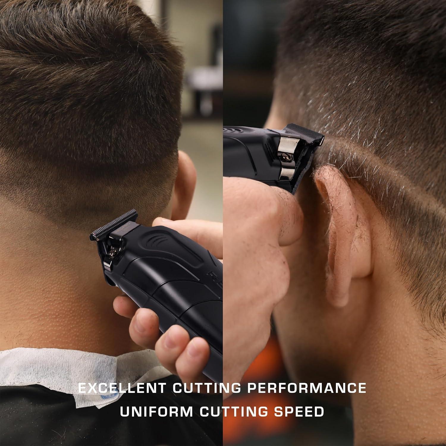 imageRED Pro Professional Cordless Hair Finishing Trimmer ampamp 3PCS Barber Pencil with Builtin Sharpener