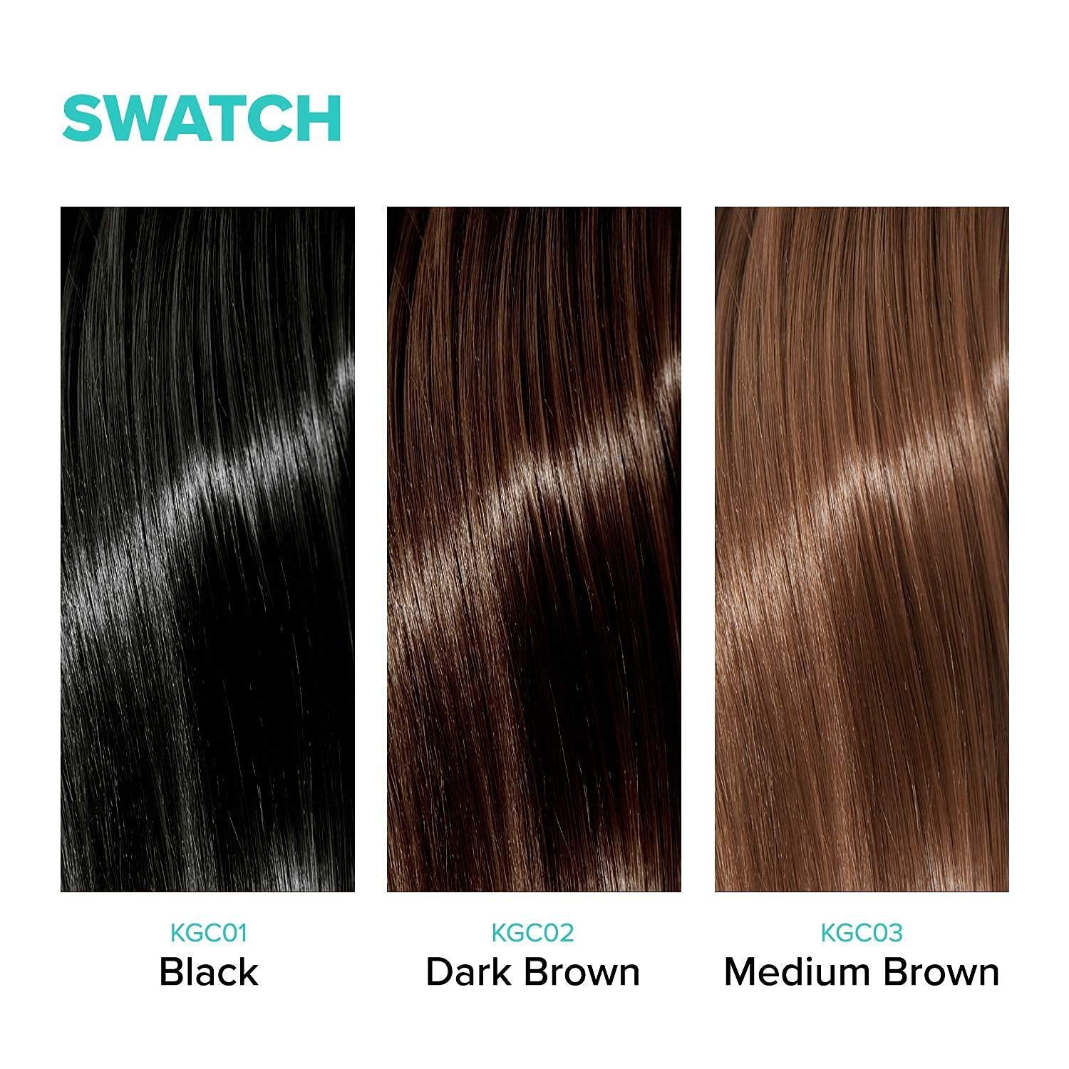 imageRED by Kiss Quick Cover Root Touch Up Stick WaterResistant Temporary Gray Hair Concealer with Brush for Roots and Beard LongLasting Coverage Easy Application 1 Pack Mahogany2 Pack Black