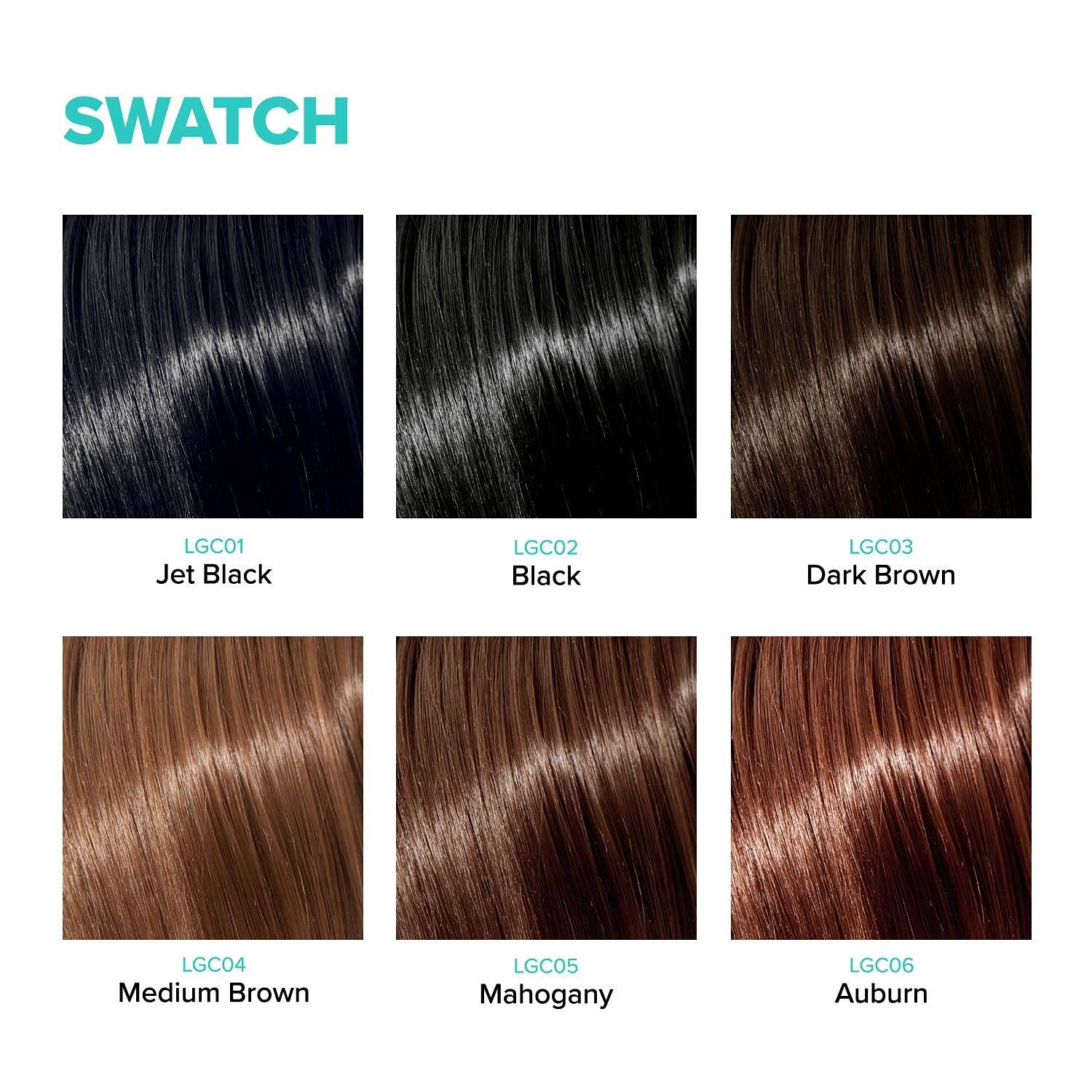 imageRED by Kiss Quick Cover Root Touch Up Stick WaterResistant Temporary Gray Hair Concealer with Brush for Roots and Beard LongLasting Coverage Easy Application 2 Pack Black1 Pack Brown