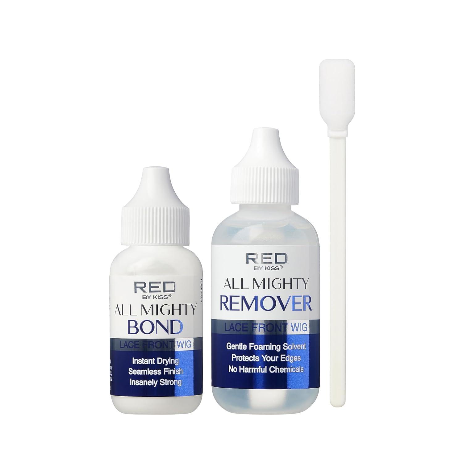 imageRed by Kiss All Mighty Bond Lace Front Wig 32mL 11 fl ozAll Mighty Bond Kit