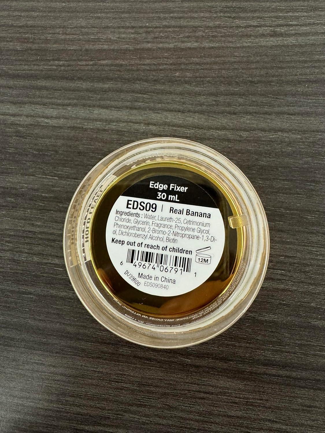 imageRed by Kiss Edge Fixer 24 Hour Maximum Hold Edge Wax No Flaking Biotin B7 Infused Hair Gel 101 flozReal Banana