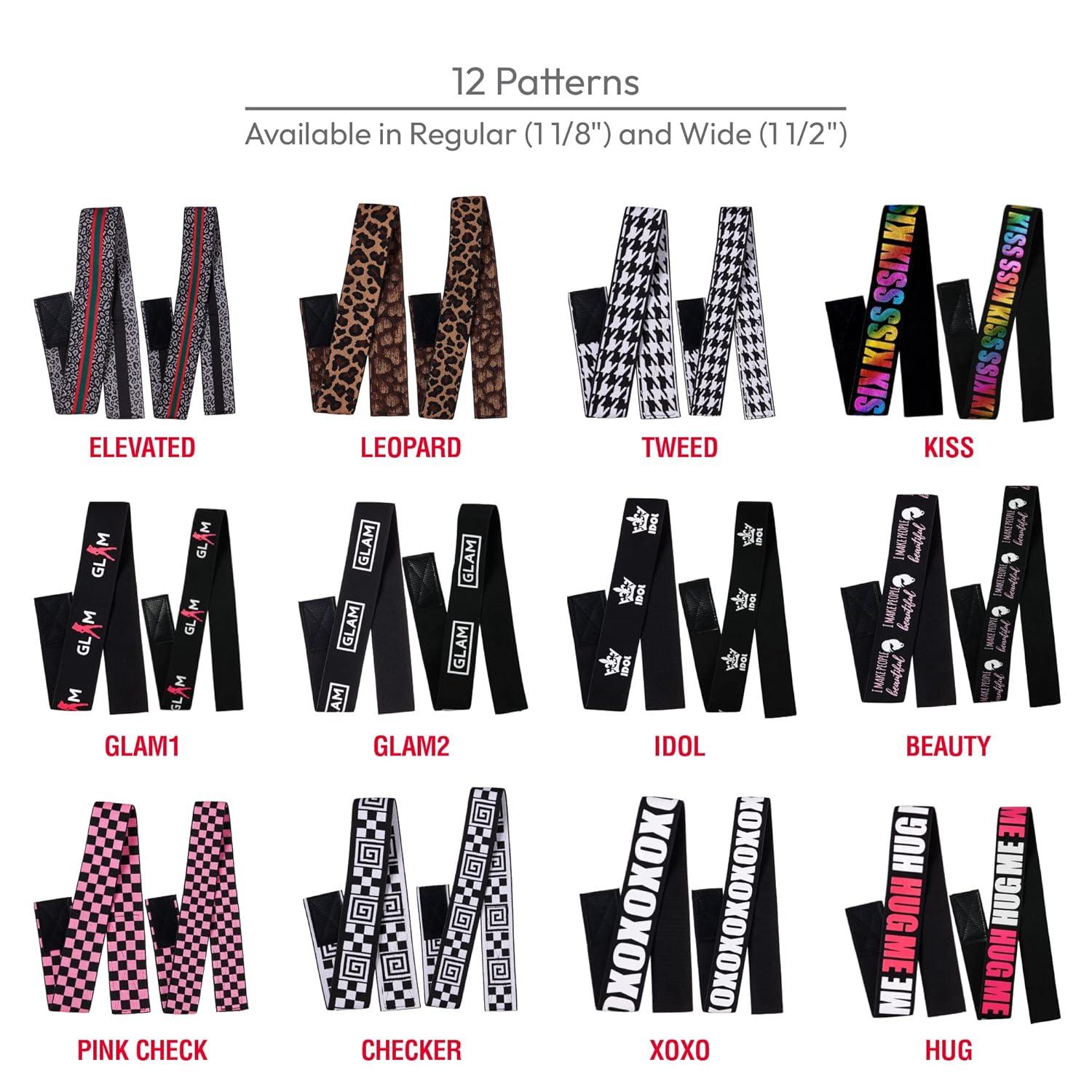 imageRed by Kiss Fashion Lace Melting Elastic Band for Wigs and Edge Laying Perfect fit during all activity Keep Baby Hairs in Place Regular 118quotChecker