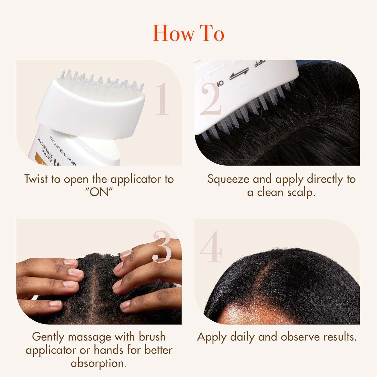 imageRed by Kiss Growth MD Hair Growth Scalp Serum Biotin Niacinamide Panthenol Rosemary Oil Infused Made with 100 Natural Ingredients USDA Certified Organic Oils NonGMO338 Fl Oz Scalp Ampoule