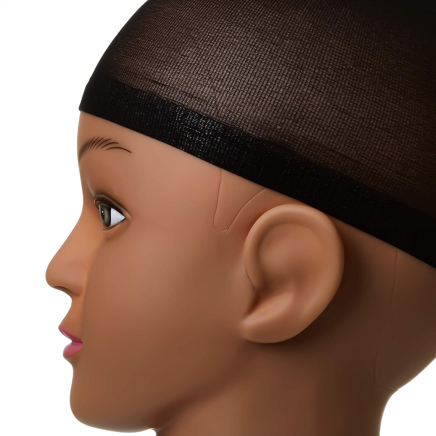 imageRed by Kiss Stocking Wig Cap One Size 3 PACK BeigeBlack