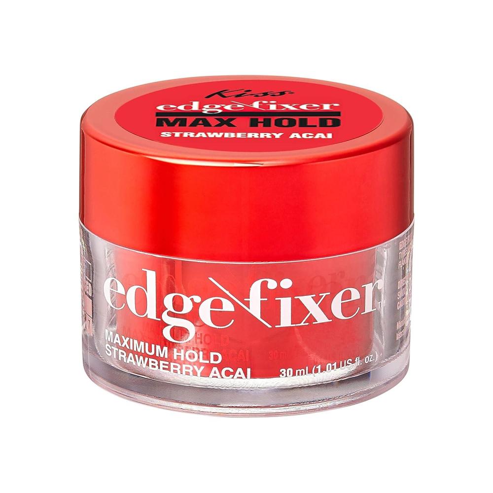 imageKISS Edge Fixer Max Hold 30mL 101 US floz KEG025C Strawberry Acai